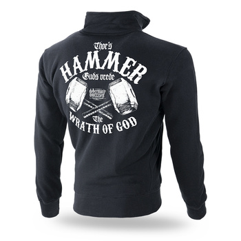 Classic sweatshirt with zipper THOR HAMMER