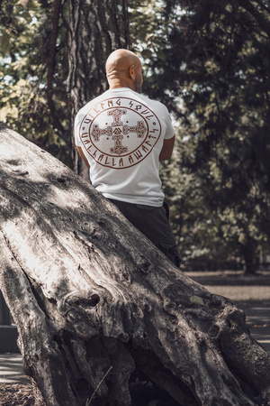 Bluza z kapturem na zamek THORS CROSS