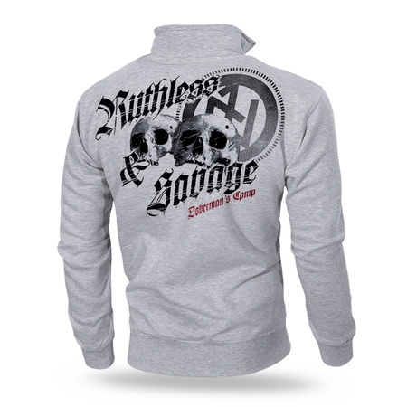 RUTHLESS&SAVAGE CLASSIC ZIPPED SWEATSHIRT