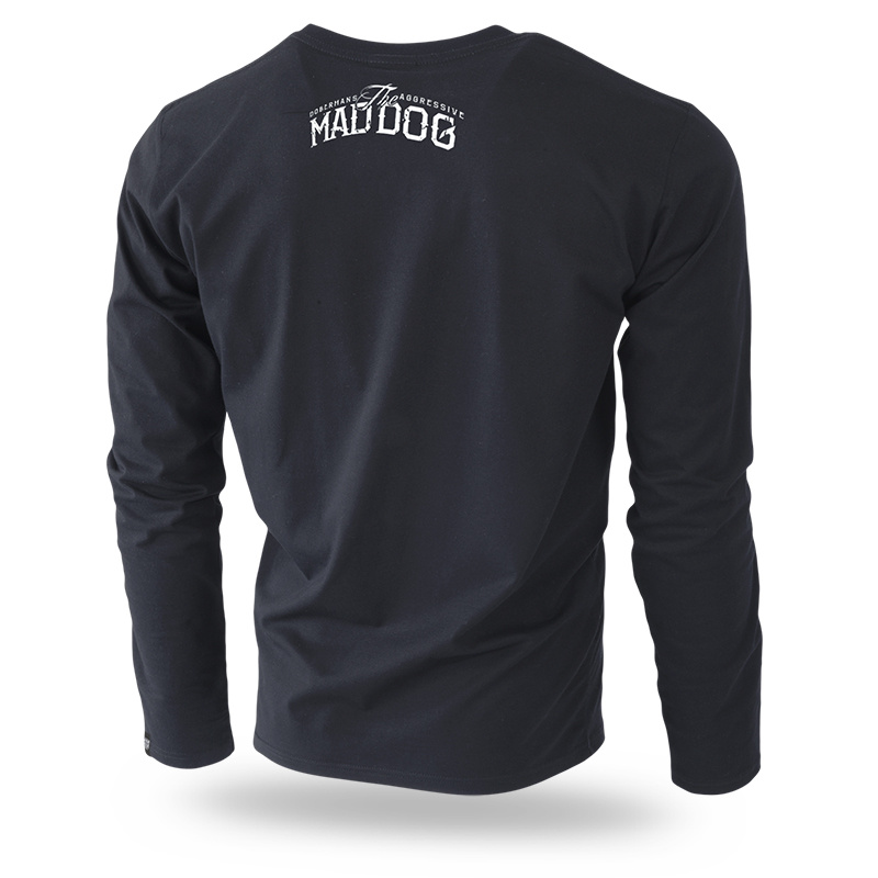 Black dog long outlet sleeve t shirt