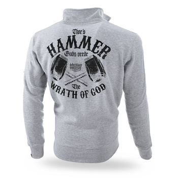 Classic sweatshirt with zipper THOR HAMMER