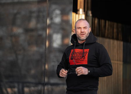 Bluza klasyczna Rubber Logo Red