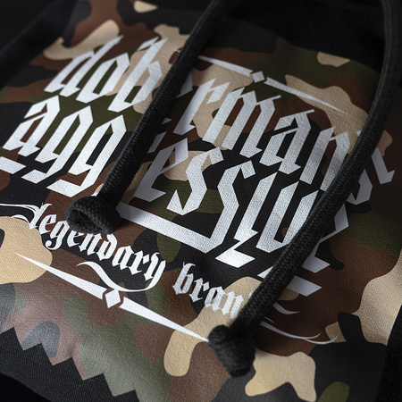 BLUZA Z KAPTUREM CAMO