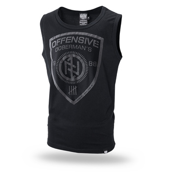 DOBERMAN’S OFFENSIVE SHIELD BOXER SHIRT