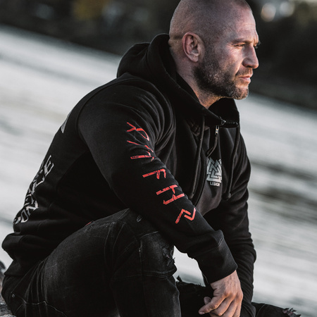 BLUZA NA ZAMEK Z KAPTUREM ASGARD DEFENCE LEGION