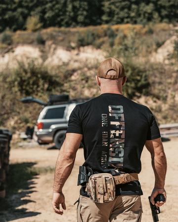 Bluza na zamek z kapturem One Man Army