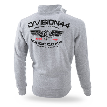 DIVISION 44 CLASSIC ZIPPED SWEATSHIRT