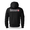 DOBERMANS ZIPPED SHEEPSKIN HOODIE
